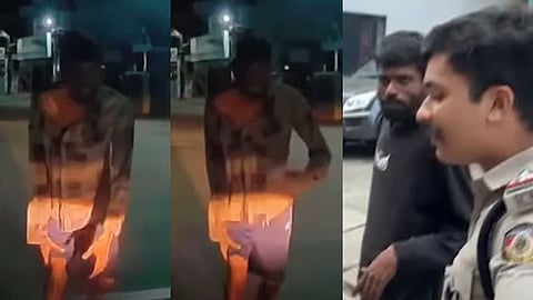 Youth arrested for terrorizing passengers by stopping vehicles at night in Nettur