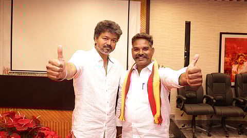 Vijay announces support for independent candidate in Edappadi constituency