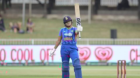 Shafali Verma celebration