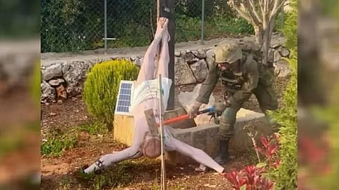 Israeli forces destroy statue of Jesus Christ in Lebanon