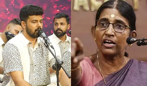 K P Sasikala against Nanda Govindam Bhajans