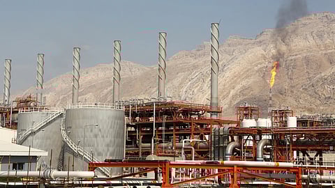 The South Pars gas field facilities in Assaluyeh, Iran