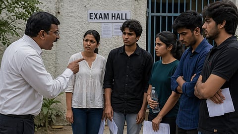 Row over removal of sacred thread during Entrance Exam in Bengaluru