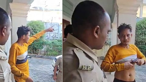 Migrant worker breaks into house while drunk