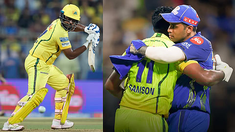 Sanju Samson surya hug