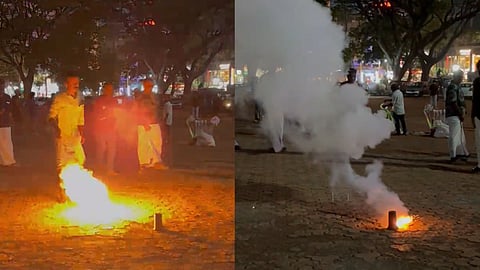 Thrissur pooram sample firework