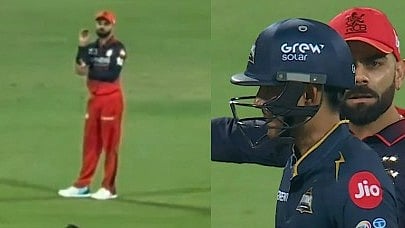 Virat Kohli and Shubman Gill 