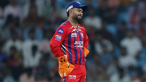 Rishabh Pant in kkr match