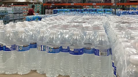 bottled water