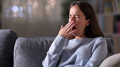 Yawning
