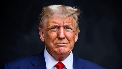 Trump says war continues to prevent nuclear weapons from being in the hands of madmen