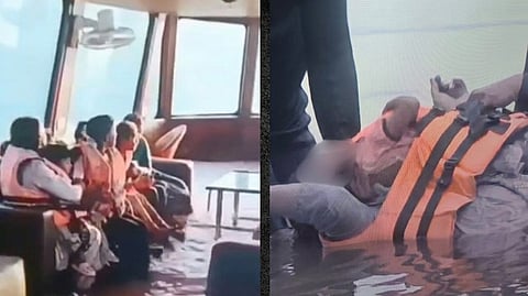 Footage of mother and son who died in Jabalpur boat accident