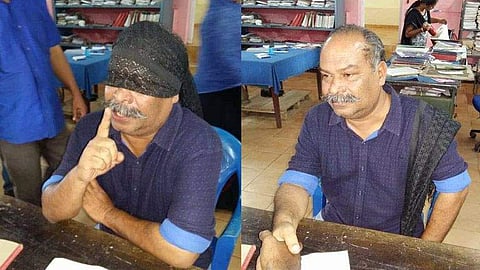 അലന്‍സിയര്‍ കണ്ണുകെട്ടി പൊലീസ് സ്റ്റേഷനില്‍; സരോജ് പാണ്ഡെയ്‌ക്കെതിരെ പരാതി നല്‍കി