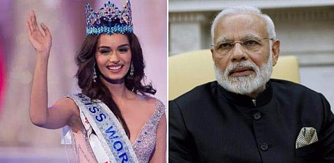 മാനുഷി ലോക സുന്ദരിയായതിന് പിന്നില്‍ നരേന്ദ്ര മോദി; ബിജെപിക്കാര്‍ മുന്നോട്ട് വരാത്തത് എന്തെന്ന് ശിവസേന