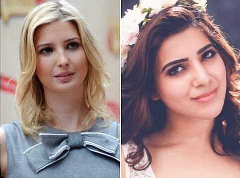 ഇവാന്‍കയ്ക്ക് സമാന്തയൊരുക്കിയ ഉഗ്രന്‍ സമ്മാനം  