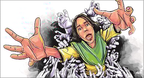 കൂട്ടമാനഭംഗത്തിനരയായ പെണ്‍കുട്ടിയെ സഹായിക്കാനെത്തിയ ആളും പീഡിപ്പിച്ചു