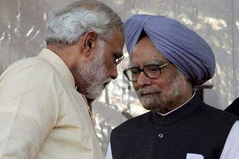 MODI-MANMOHAN