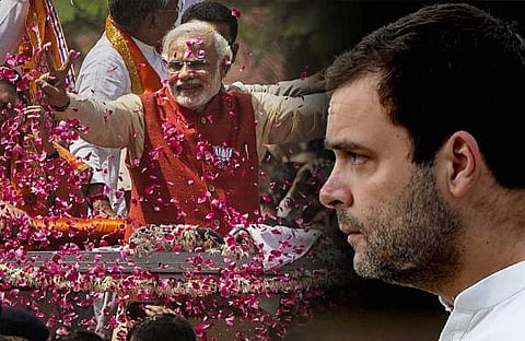 ഗുജറാത്തില്‍ ആറാം തവണയും ബിജെപി; ഹിമാചലും കോണ്‍ഗ്രസിനെ കൈവിട്ടു