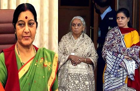 കുല്‍ഭൂഷന്റെ കുടുംബത്തെ അപമാനിച്ചത് ഇന്ത്യാ-പാക് ബന്ധം വഷളാക്കുന്നു ; നാളെ സഭയില്‍ വിശദീകരണം നല്‍കുമെന്ന് സുഷമ സ്വരാജ്