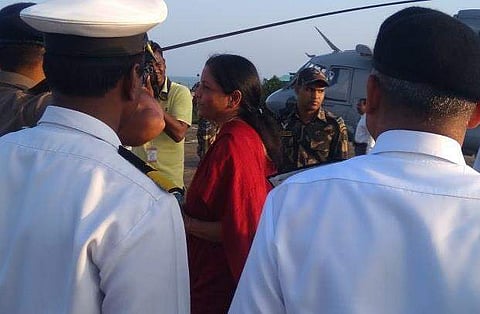 കേന്ദ്രമന്ത്രി നിര്‍മ്മല സീതാരാമന്‍ തിരുവനന്തപുരത്ത് ; ദുരിതബാധിത മേഖലകള്‍ സന്ദര്‍ശിക്കും