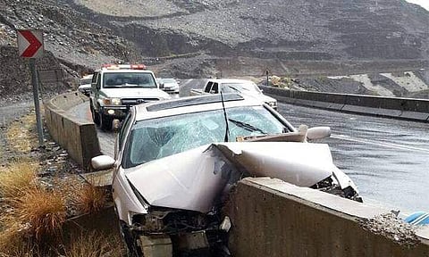സൗദിയില്‍ കനത്ത മഴ; രണ്ട് മരണം