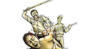 മനോരോഗിയായ ദളിത് യുവാവിന് പോലീസ് സ്‌റ്റേഷനില്‍ ക്രൂരമര്‍ദനം