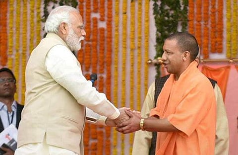 സിന്‍ഹ അമ്പലങ്ങള്‍ കയറിയിറങ്ങിയപ്പോള്‍ കുപിതനായി മൗര്യ അമിത് ഷായെ വിളിച്ചു, ആദിത്യനാഥ് മുഖ്യമന്ത്രിയായതിങ്ങനെ 