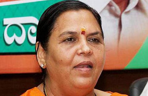 പള്ളി പൊളിച്ചതില്‍ ഖേദമില്ല, രാമക്ഷേത്രത്തിനായി ജയിലില്‍ പോവാനും തയാറെന്ന് ഉമാഭാരതി