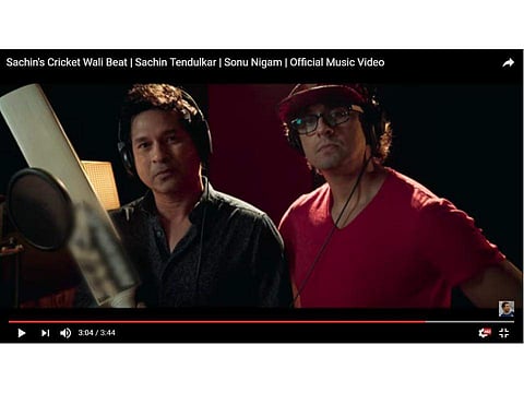 ക്രിക്കറ്റ് ഇതിഹാസം സച്ചിന്‍ ടെന്‍ഡുല്‍ക്കര്‍ പാട്ടിലും സ്‌കോര്‍ ചെയ്തു; സച്ചിന്‍ പാടിയ പാട്ട് ഹിറ്റ് വീഡിയോ കാണാം: