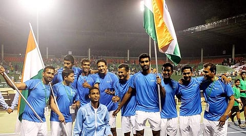 ഡേവിസ് കപ്പില്‍ ഉസ്‌ബെക്കിസ്ഥാനെ തോല്‍പ്പിച്ച് ഇന്ത്യ ലോക ഗ്രൂപ്പ് പ്ലേ ഓഫില്‍