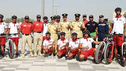 വിനോദ സഞ്ചാരികള്‍ക്ക് സഹായവുമായി ദുബൈയില്‍ ഇനിമുതല്‍ സൈക്കിള്‍ പൊലീസും 