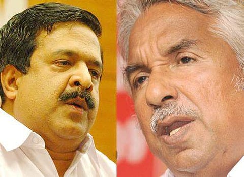 മാണിയുടെ തീരുമാനം ജനാധിപത്യകേരളം അംഗീകരിക്കില്ലെന്ന് ഉമ്മന്‍ ചാണ്ടിയും രമേശ് ചെന്നിത്തലയും