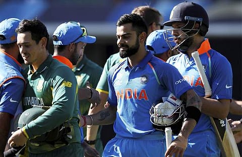 ചാംപ്യന്‍സ് ട്രോഫി: ദക്ഷിണാഫ്രിക്കയെ എട്ട് വിക്കറ്റിന് തോല്‍പ്പിച്ച് ഇന്ത്യ സെമിയില്‍