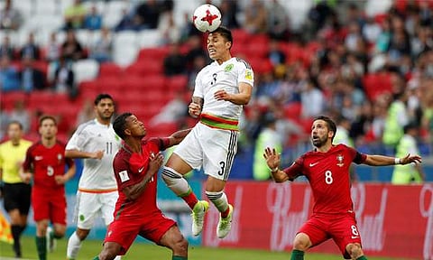 കോണ്‍ഫഡറേഷന്‍ കപ്പ്: പോര്‍ച്ചുഗലിനെ സമനിലയില്‍ തളച്ച് മെക്‌സിക്കോ