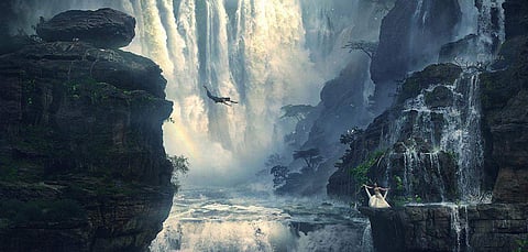 ബാഹുബലിയിലെ വെള്ളച്ചാട്ടത്തിന് മുകളില് നിന്നും ചാടുന്ന രംഗം അനുകരിച്ച യുവാവ് മരിച്ചു