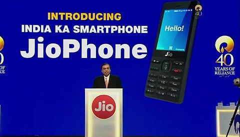 ജിയോയുടെ പുതിയ ഓഫര്‍; സൗജന്യമായി 4ജി ഫോണ്‍ നല്‍കും