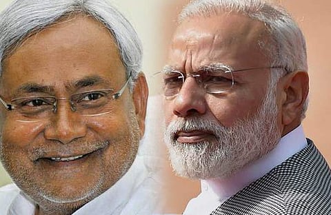 നിതീഷിനെ അഭിനന്ദിച്ച് മോദി; മഹാസഖ്യം തകര്‍ത്ത് നീതീഷ് കുമാര്‍  ബിജെപി പാളയത്തിലേക്ക്