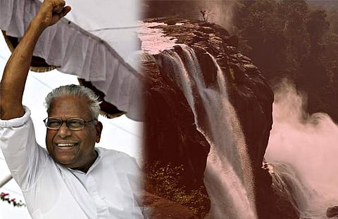 അതിരപ്പിള്ളി പദ്ധതി നടപ്പാക്കാനാകില്ലെന്ന് വിഎസ്; എല്‍ഡിഎഫിന്റെ അനുവാദമില്ലാതെ പദ്ധതി ആരംഭിക്കാനാകില്ല  