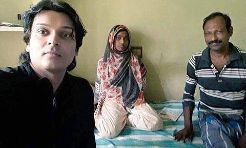 'ഓരോ അമ്മയും കാണേണ്ട കേള്‍ക്കേണ്ട കണ്ണൂനീര്‍' അനുവാദമില്ലാതെ വീട്ടില്‍ കയറിയതിന് രാഹുലിനെതിരെ പരാതിയുമായി ഹാദിയയുടെ കുടുംബം