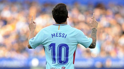 സ്പാനിഷ് ലീഗില്‍ 350ഉം തികച്ചു മെസി; ബാഴ്‌സയെ ഒറ്റക്കു നയിച്ചു ജയം സമ്മാനിച്ചു