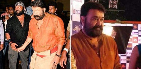 തെന്നിന്ത്യയും അടക്കിവാഴാനാണോ? കൊലമാസ് ലുക്കില്‍ മോഹന്‍ലാല്‍