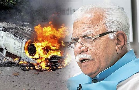 കലാപത്തിന്റെ പേരില്‍ രാജിവെക്കില്ലെന്ന് ഹരിയാന മുഖ്യമന്ത്രി