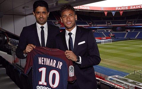 പണം കണ്ടിട്ടല്ല നെയ്മര്‍ പിഎസ്ജിയില്‍ വന്നത്: പിഎസ്ജി ഉടമ നാസര്‍ അല്‍ ഖലൈഫി