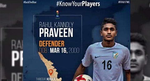 വിജയന്‍ വന്ന വഴിയേ രാഹുല്‍; കളിച്ചത് പാടത്തും പറമ്പിലും പന്തുതട്ടി