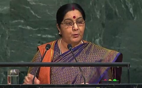 പാക്കിസ്ഥാന്‍ ഭീകരരാഷ്ട്രമെന്ന് ഐക്യരാഷ്ട്രസഭയില്‍ സുഷമ സ്വരാജ്