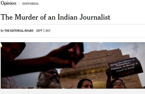 ഇന്ത്യന്‍ ജനാധിപത്യം ഇരുണ്ട ദിനങ്ങളിലേക്കു നീങ്ങുന്നു: ന്യൂയോര്‍ക്ക് ടൈംസ്