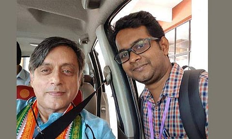 തരൂരിനെ ഉപദ്രവിക്കാന്‍ അര്‍ണബിന്റെ നിര്‍ദേശം; പ്രതിഷേധിച്ച് മാധ്യമപ്രവര്‍ത്തകന്റെ രാജി; അഭിനന്ദിച്ച് തരൂര്‍