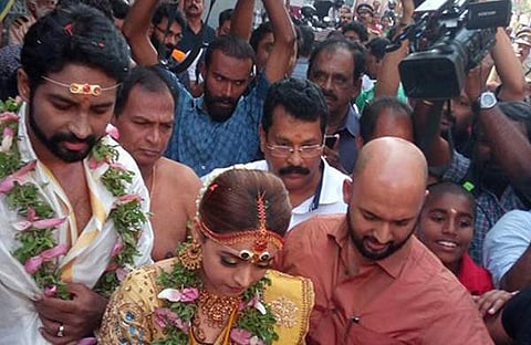 നടി  ഭാവന വിവാഹിതയായി