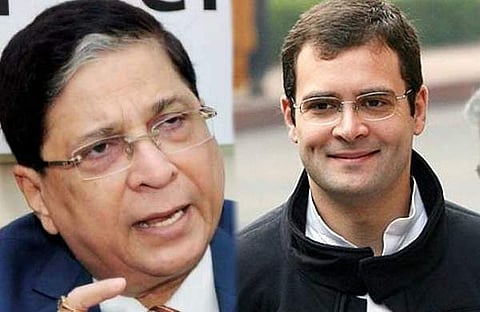 യെച്ചൂരിയുടെ നീക്കങ്ങള്‍ക്ക് തിരിച്ചടി ; ചീഫ് ജസ്റ്റിസിനെതിരായ ഇംപീച്ച്‌മെന്റ് നീക്കത്തെ കോണ്‍ഗ്രസ് പിന്തുണക്കില്ല