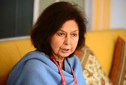 'സ്വാതന്ത്ര്യം കിട്ടി, ഇനി ഇന്ത്യയില്‍ ദേശീയത വേണ്ട'; ബിജെപി പ്രചരിപ്പിക്കുന്ന ദേശീയ അജണ്ടയെ രൂക്ഷമായി വിമര്‍ശിച്ച് നയന്‍താര സെഹ്ഗല്‍